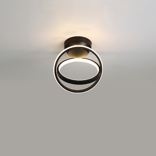 24 cm halbbündige Deckenleuchten Metall lackierte Oberflächen LED im nordischen Stil 3000/6000 K 110-120 V 220-240 V Image