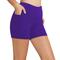 Damen Fitnessshorts Bikershorts Trainingsshorts Seitentaschen mit handytasche Bauchkontrolle Po-Lifting Yoga Fitness Fitnesstraining Shorts Dunkelgrau Rosa Leicht Grün Sport Sportkleidung Dehnbar