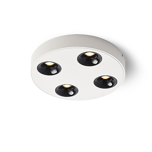 LED-Deckenleuchten dimmbar 4-Licht-Aluminium im modernen Stil lackierte LED-Oberflächen 220-240V Image