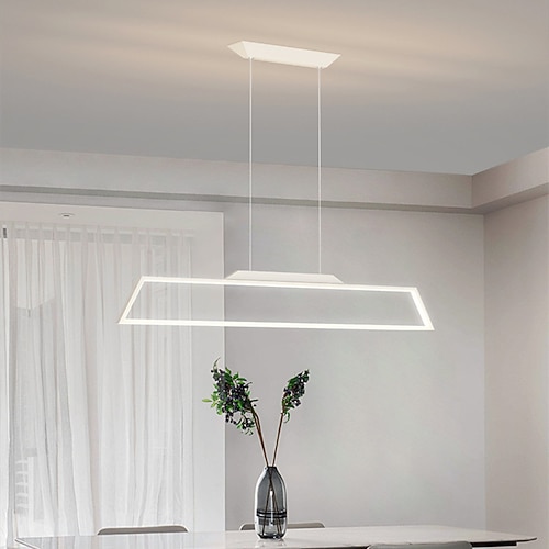 einfache moderne Pendelleuchte führte geometrisches Design kreative Restaurant-Bar-Lampe Image