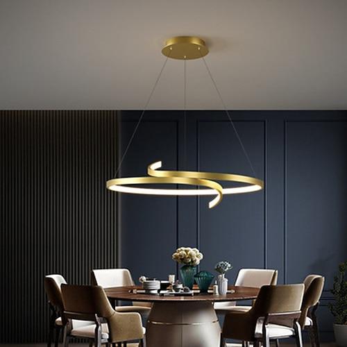 LED Pendelleuchte einfache kreative personalisierte Geometrie Kronleuchter Restaurantlampe nordische postmoderne Bar Café Lampe Studie Bürolampe