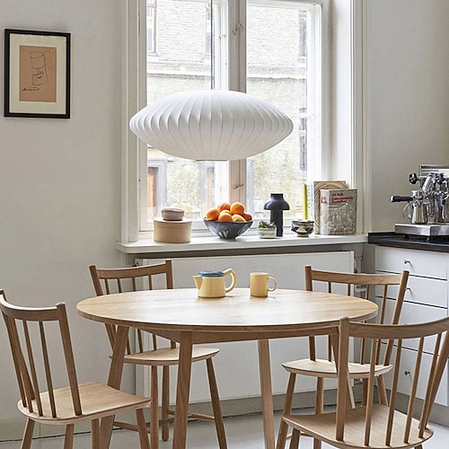 LED-Pendelleuchte, Kokon-Kronleuchter, Laternen-Design für Café, Restaurant, 110–240 V Image