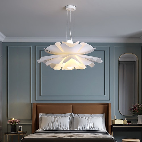 led pendelleuchte 50 cm laterne design pendelleuchte metall lackiert modern 220-240v Image
