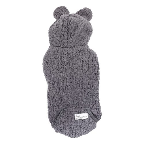 Hund Katze Kapuzensweatshirt Niedlich Lustig Winter Warm Atmungsaktiv Weich Waschbar Bequem Outdoor Alltagstauglich Hundebekleidung for Bichon Frise Zwergspitz Baby Haustier Papillon Klein Image