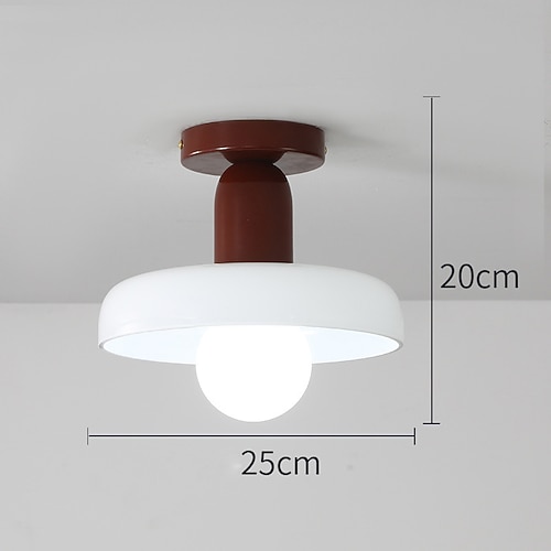 25 cm Laterne Desgin Geometrische Formen Pendelleuchten Metall Künstlerisch Nordischer Stil 110-120V 220-240V Image