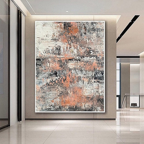 Großes abstraktes Gemälde, handgemaltes Wandkunstgemälde, übergroßes Gemälde, gelbes Gemälde, goldenes Gemälde für Wohnzimmer, Wandkunst, abstraktes Gemälde, Heimdekoration, Dekor, fertig zum Image