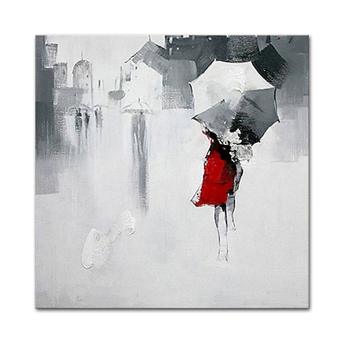 Mintura handgefertigte Figur Ölgemälde auf Leinwand Wandkunst Dekoration modernes abstraktes Bild für Wohnkultur gerolltes rahmenloses ungedehntes Gemälde Image