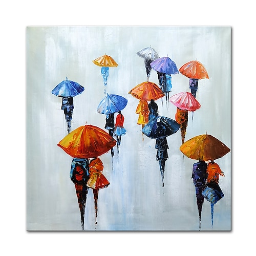 Mintura handgefertigte Figur Ölgemälde auf Leinwand Wandkunst Dekoration modernes abstraktes Bild für Wohnkultur gerolltes rahmenloses ungedehntes Gemälde Image