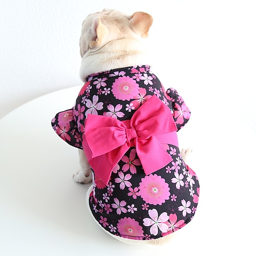 Hund Katze Kleid Mode Niedlich Winter Weich Waschbar Bequem Outdoor Alltagstauglich Hundebekleidung for Bichon Frise Pudel Zwergspitz Baby Haustier Papillon Image