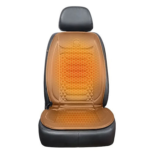 Beheizter Autositzbezug 12V 30s schnelles Heizen universeller Autositzheizer dickes langlebiges Stoffheizkissen Image