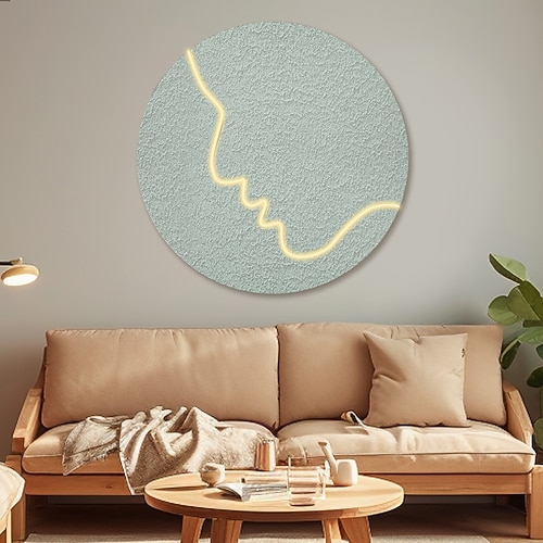 LED-Wandleuchten, 1 Licht, 40/50/60 cm, LED-Wandleuchten, Wandleuchten, modernes Licht, Luxus-Stil, Schlafzimmer, Esszimmer, Kunstharz-Wandleuchte, 110–120 V, 220–240 V Image