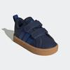 Klettschuh ADIDAS SPORTSWEAR "VS PACE 2.0 KIDS", Gr. 24, blau (collegiate navy, royal blau, gum 3), Synthetik, Textil, sportlich, Schuhe, für Kinder