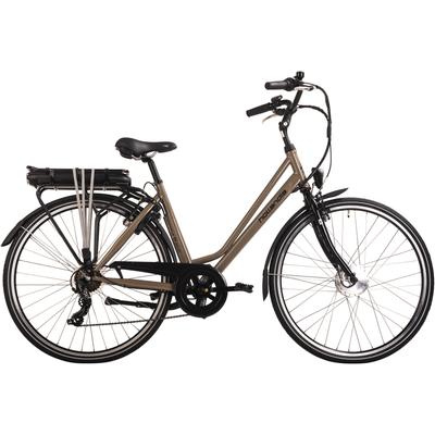 E-Bike HOLLANDIA "Optima Basic" Gr. 50, braun, E-Bikes, 50cm, 28 Zoll (71,12cm), Pedelec, Elektrofahrrad für Damen u. Herren