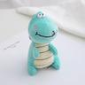 1pc Durable Dinosaur Plush Toy for Dogs - Helps with TeethGrinding and Interactive Play