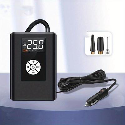 Wireless Car Air Pump 120W 150PSI Portable Digital Air Compressor Electric Auto Pump Tire Inflator For Car Motorcycle Bike Balls