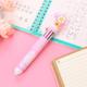 1pc Cute 10 Colors Transparent Shape Retractable Ball Pen Cute Animal Shuttle Pen Gift For Kids, Back to School Supplies
