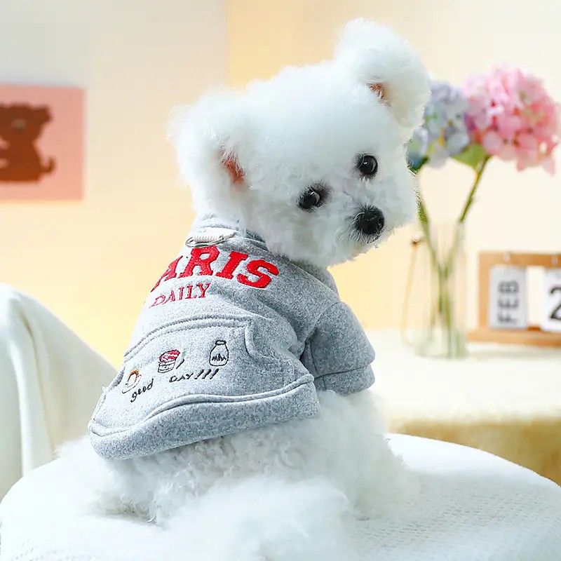 Dog Cat Sweatshirt Sports Outdoors Casual Winter Breathable Soft Washable Comfortable Outdoor Casual Daily Dog Clothing for Bichon Frise Pomeranian Baby Pet Papillon Small