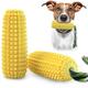 Dog Chew Toys for Aggressive Chewers Indestructible Tough Durable Squeaky Interactive Dog Toys Puppy Teeth Chew Corn Stick Toy for Small Meduium Large Breed