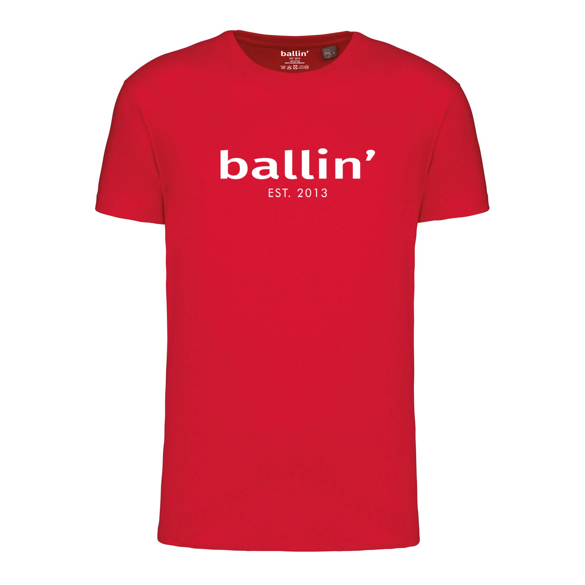 Regular Fit Shirt von Ballin Est. 2013 in der farbe Rot und in größe S. Image