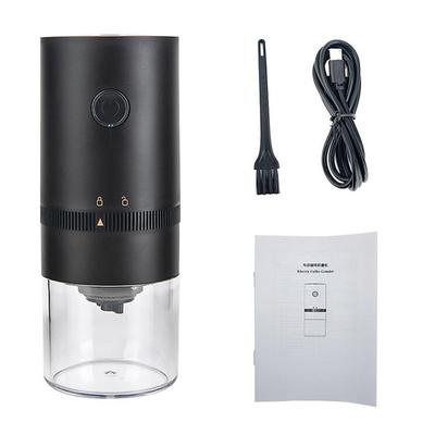 Mini Electric Coffee Bean Grinder USB Type-C Charging Espresso Spice Mill Kitchen Accessories