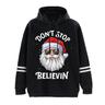 Christmas Denji Hoodie Anime Cartoon Anime Graphic For Couple's Men's Women's Adults' Hot Stamping Casual Daily