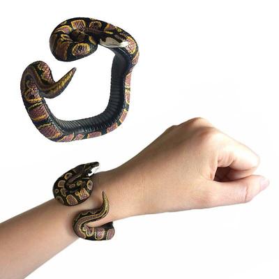 children's toy bracelet 7 hand-painted simulation snake shape play cool python wear decorations