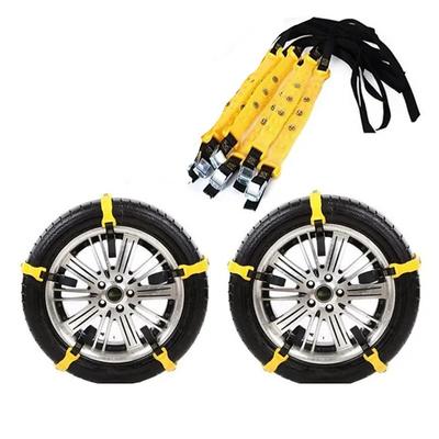 StarFire 5 Pcs Winter Car Snow Chains Auto Tyre Tire Belt Tendon Vehicles Truck SUV Wheel Anti-skid Safe TPU Chain