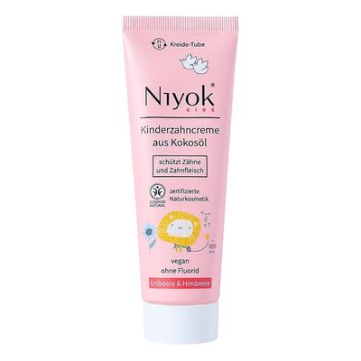 Niyok - Zahncreme - Kids Erdbeere & Himbeere 75ml Zahnpasta