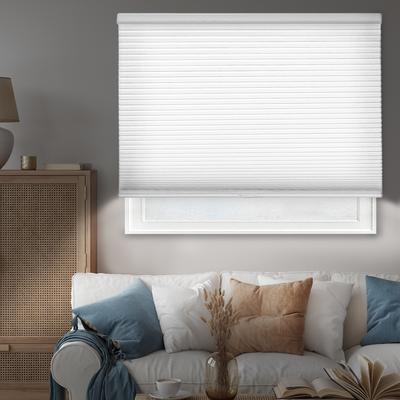 CHICOLOGY Cordless Cellular Shades Evening Mist, Privacy Window Shades for Home