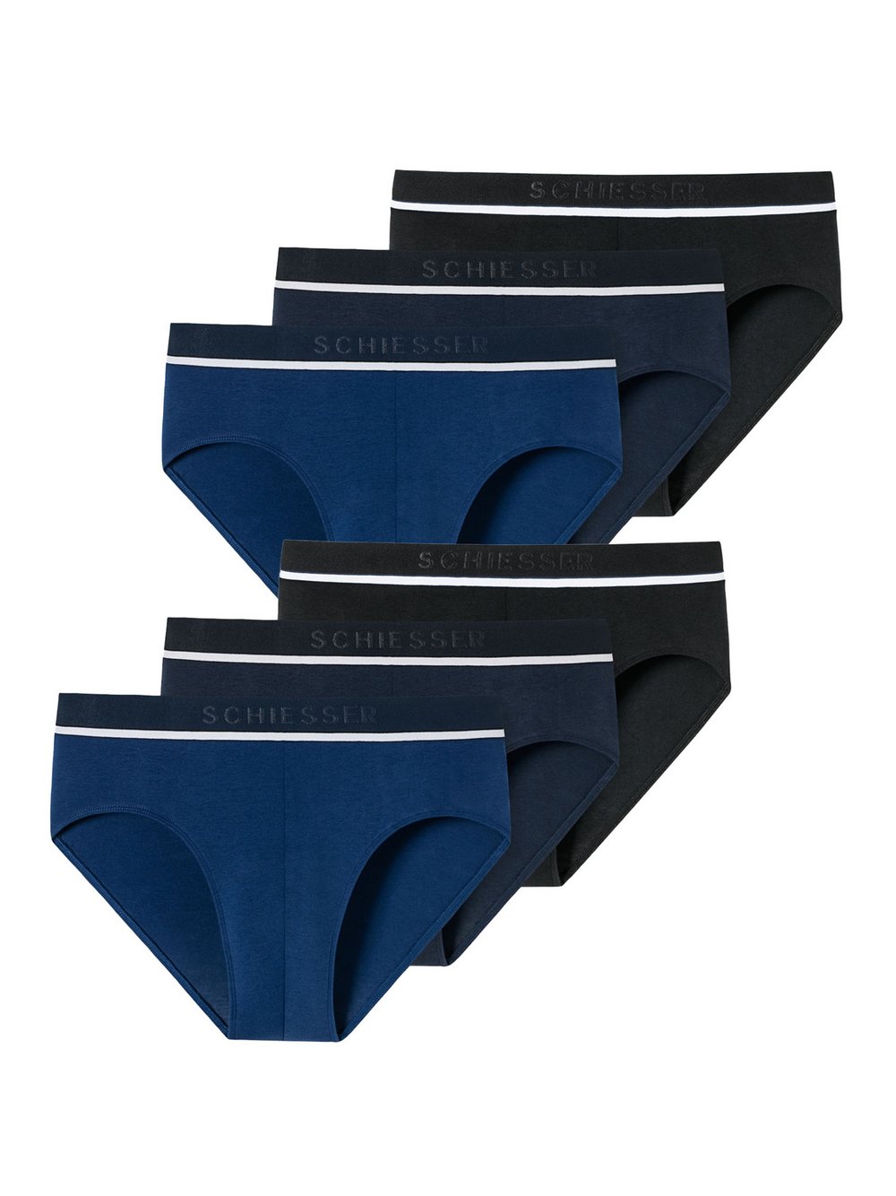 Schiesser Slip Herren mehrfarbig, L Image