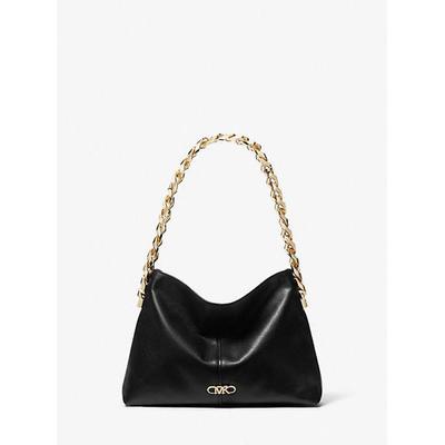 Mk Jordyn Small Leather Shoulder Bag