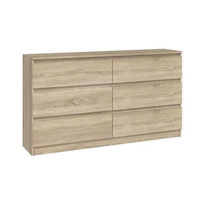 CDF Kommode Malwa M6 140 Farbe: Eiche Sonoma Schrank für Dokumente, Kleinigkeiten Ideal für Image