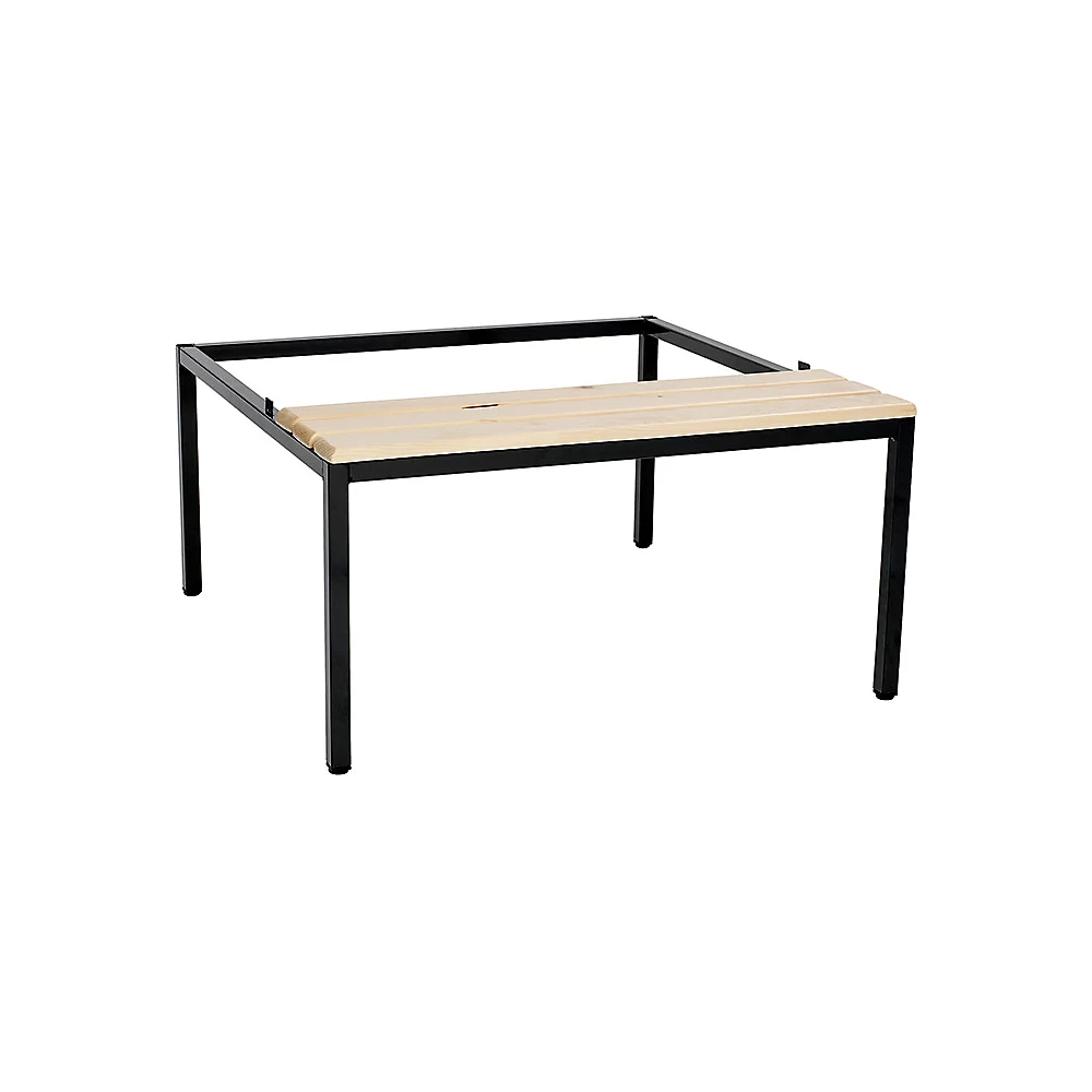 Piétement avec banc pour série de vestiaires Fydor - kaiserkraft