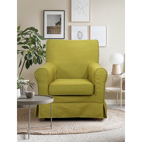 Sessel Sofa Bezug einfarbig gesteppte Abdeckungen Image