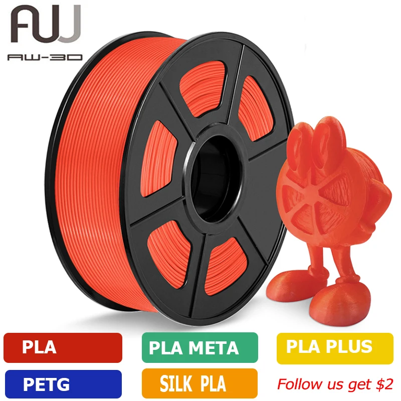 JAYO PLA/PETG/SEIDE/PLA Meta Filament 1 Rolle 3D Drucker Filament 1,75mm 3d Filament PLA Druck Materialien für 3D Drucker & 3D Stift Image