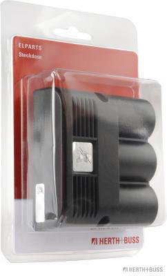 HERTH+BUSS ELPARTS Steckdose Aufbau Flachsteckanschluss 51306443066 Image