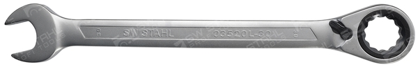 SWSTAHL Ratschen-Ringgabelschlüssel 03520L-30 Image