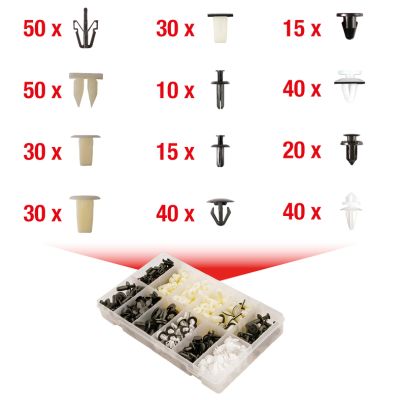 KS TOOLS Halteclipsatz, Karosserie 420.0500 Image