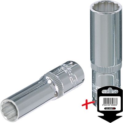 KS TOOLS Steckschlüsseleinsatz 17mm 918.3746-E Image