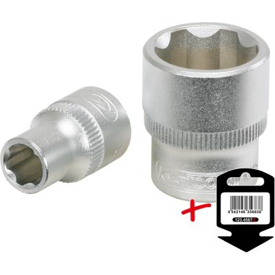 KS TOOLS Steckschlüsseleinsatz 911.3814-E 18mm Image