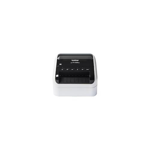 Brother Etikettendrucker Ql-1110Nwbc Thermo-Etikettendrucker Etikettenbreite 103Mm Usb-Wifi-Bluetooth-Ethernet Weiß und Schwarz