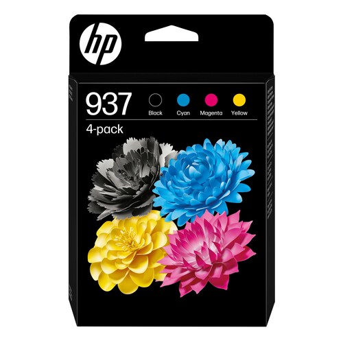 HP 937 4er-Pack CMYK Original Druckerpatrone Image