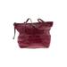 Coach Factory Leather Shoulder Bag: Burgundy Bags