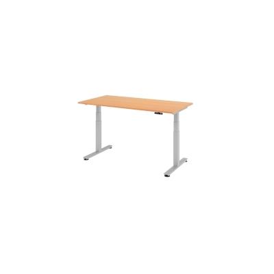 Hammerbacher-Sitz-Steh-Schreibtisch el.160x80cm Buche-VXDSM16/6/S