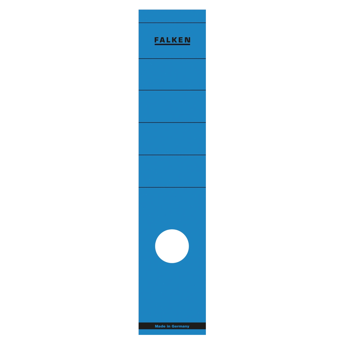 Falken Ordnerrückenschild 11286895 breit/lang sk blau 10 St./Pack. Image