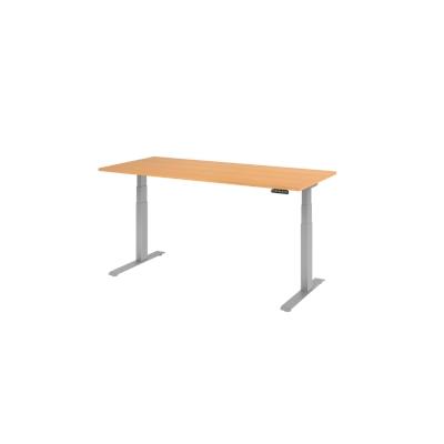 Hammerbacher-Sitz-Steh-Schreibtisch el.180x80cm Buche-VXDKB19/6/S