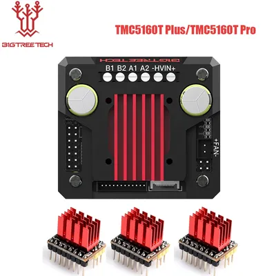 BIGTREETECH TMC5160 Pro V1.1 Driver High Power 3D Printer Parts For BTT Octopus Pro SKR V1.4 Turbo