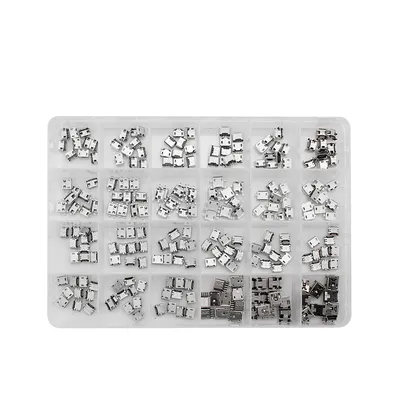 Micro USB Connector 240 Pcs/box 24 Models Socket Jack Micro USB Connectors Set For Android Mobile
