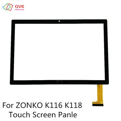 New Black 10.1 Inch For ZONKO K116 K118 Tablet Capacitive Touch Screen Digitizer Sensor External