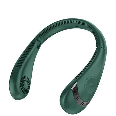 5000mAh Hanging Neck Fan – Portable Folding Bladeless Air Cooler, USB Type-C Rechargeable for Sports Travel